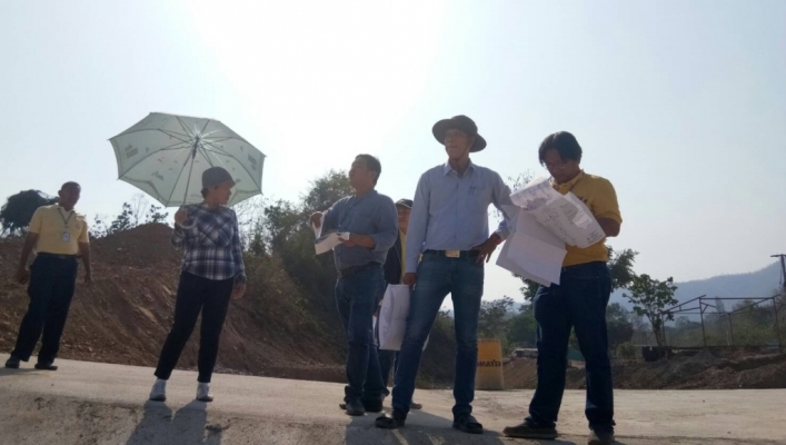 สทภ.7  ลงพื้นที่กำกับงานโครงการปรับปรุงฟื้นฟูแหล่งน้ำลำห้วยพุไทร บ้านตากแดด หมู่ที่ 2 ตำบลยางหัก อำเภอปากท่อ จังหวัดราชบุรี