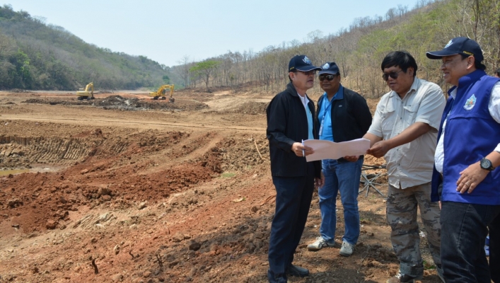 สทภ.2 ตรวจติดตามเร่งรัดผลการดำเนินงาน และเร่งรัดผลการเบิกจ่าย แหล่งน้ำโคกนนทรี  ม.17 ต.พญากลาง อ.มวกเหล็ก จ.สระบุรี