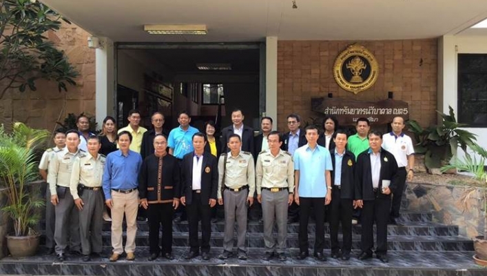 สทภ. 5  ร่วมรับการตรวจราชการตามแผนการตรวจราชการ กระทรวงทรัพยากรธรรมชาติและสิ่งแวดล้อม ประจำปีงบประมาณ พ.ศ. 2562  รอบที่ 1