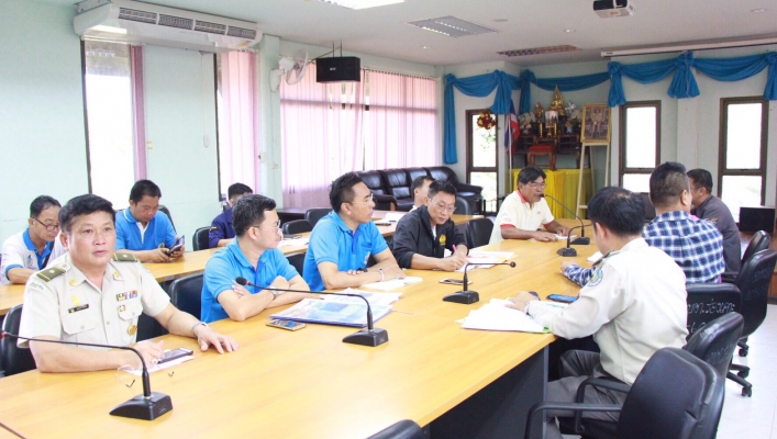 สทภ.1 ประชุมร่วมระหว่างสำนักงานคณะกรรมการพิเศษเพื่อประสานงานโครงการอันเนื่องมาจากพระราชดำริ ณ องค์การบริหารส่วนตำบลร่องเคาะ