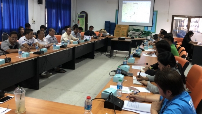 สทภ.7  จัดประชุมหารือแผนงานโครงการและแนวทางแก้ไขปัญหาด้านน้ำในพื้นที่ลุ่มน้ำ สาขาลำภาชี