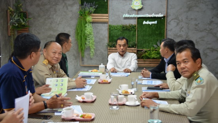 หน.ผต.ทส. ติดตามภัยแล้งในเขตพื้นที่ตรวจราชการที่ 10