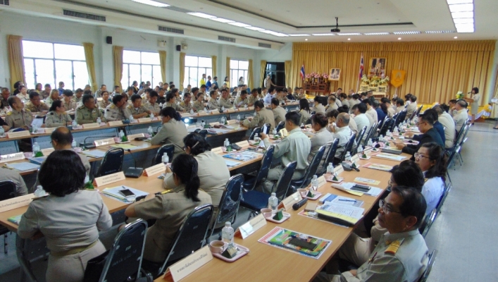 สทภ.7 ร่วมประชุมหัวหน้าส่วนราชการจังหวัดประจวบคีรีขันธ์