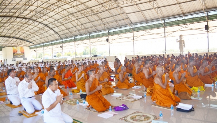 สทภ.8 เข้าร่วมพิธีเจริญพระพุทธมนต์ถวายพระพรชัยมงคลแด่ สมเด็จพระเจ้าอยู่หัวมหาวชิราลงกรณ บดินทรเทพยวรางกูร และสมเด็จพระนางเจ้าสิริกิติ์ พระบรมราชินีนาถ ในรัชกาลที่ 9
