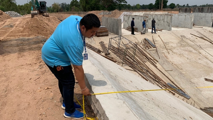 สทภ.๔ ลงพื้นที่ตรวจรับงานโครงการปีงบประมาณ พ.ศ. ๒๕๖๒ โครงการอนุรักษ์ฟื้นฟูลำห้วยโสกกุง