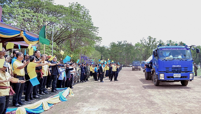 กระทรวงทรัพย์ฯ เดินหน้าบูรณาการช่วยภัยแล้ง