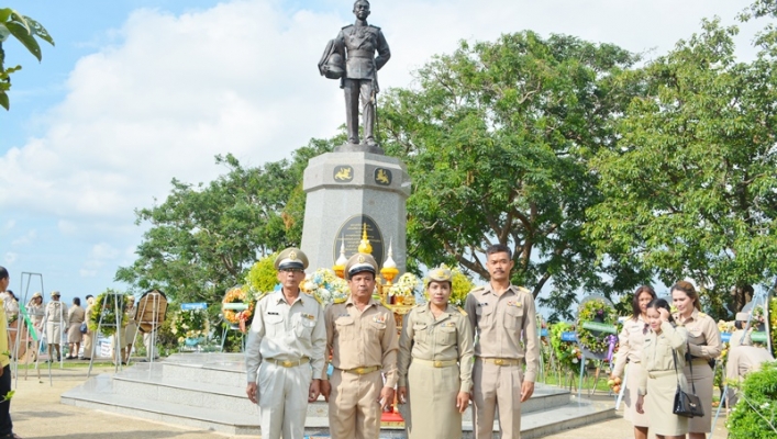 สทภ.8 ร่วมพิธีวางพวงมาลาถวายราชสักการะพระอนุสาวรีย์สมเด็จพระเจ้าบรมวงศ์เธอ เจ้าฟ้ายุคลฑิฆัมพร กรมหลวงลพบุรีราเมศวร์