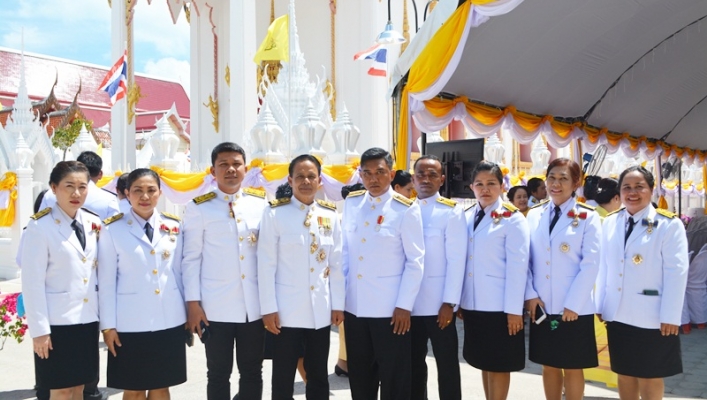 สทภ.8 เข้าร่วมพิธีเวียนเทียนสมโภชน้ำอภิเษกในการงานพระราชพิธีบรมราชาภิเษก