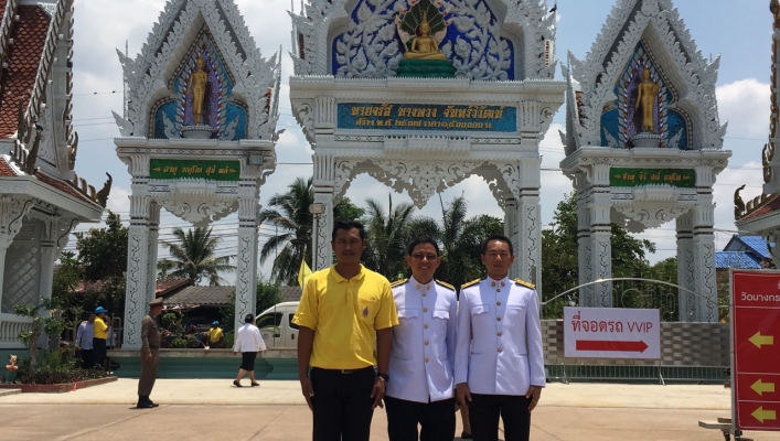 สทภ.6 เข้าร่วมพิธีเวียนเทียนสมโภชน้ำอภิเษก