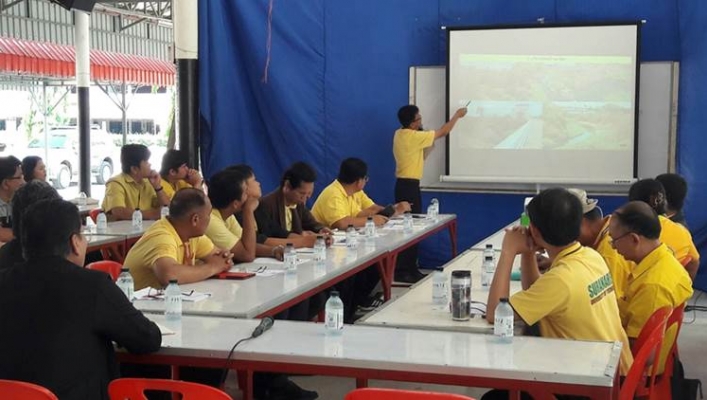 สทภ 5. เข้าร่วมประชุมหารือการจัดทำแผนการฟื้นฟูและพัฒนาลำน้ำลำตะคอง
