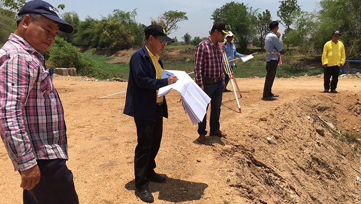 สทภ.๔ ลงพื้นที่ตรวจรับงานโครงการปีงบประมาณ พ.ศ. ๒๕๖๑ โครงการอนุรักษ์ฟื้นฟูหนองไข่นุ่น