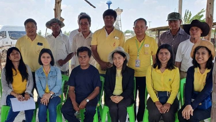 สทภ.5 ลงพื้นที่ตรวจติดตามประเมินผลโครงการก่อสร้างระบบกระจายน้ำด้วยพลังงานแสงอาทิตย์ บ้านเดิ่นหินตั้ง
