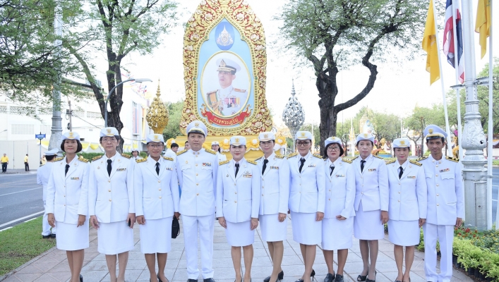 กรมทรัพยากรน้ำเฝ้าทูลละอองธุลีพระบาทพระบาทสมเด็จพระเจ้าอยู่หัว