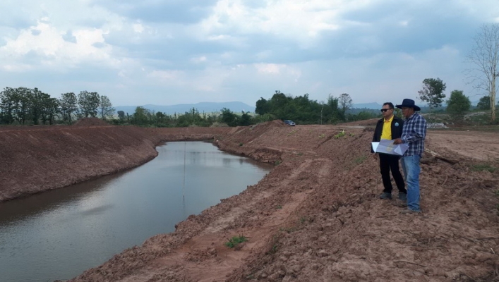 สทภ.9  ตรวจติดตามงานโครงการอนุรักษ์ฟื้นฟูแหล่งน้ำบุ่งน้ำลัด บ้านวังชมพู
