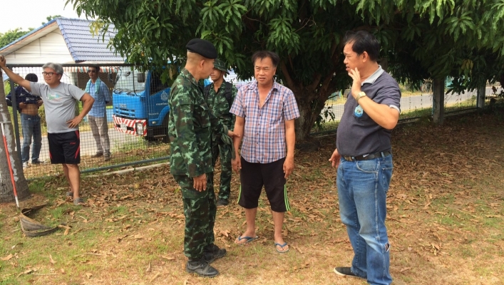 สทภ 1 โดยส่วนบริหารจัดการน้ำ นำรถบรรทุกน้ำสะอาดขนาด 6,000 ลิตร ลงพื้นที่ช่วยเหลือ ผู้ประสบภัยแล้งขาดแคลนน้ำอุปโภคบริโภค ในพื้นที่ บ้านดงลาน