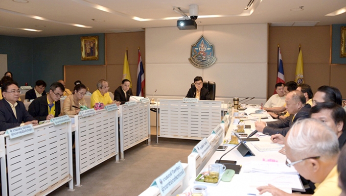การประชุมผู้บริหารกรมทรัพยากรน้ำ 4/2562