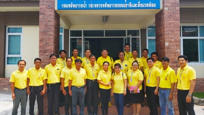 สทภ.๔ ผู้ตรวจราชการกรมทรัพยากรน้ำ ตรวจติดตามผลการดำเนินงาน ส่วนประสานและบริหารจัดการลุ่มน้ำชีตอนล่าง