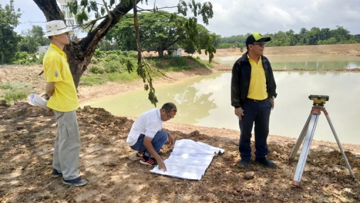 สทภ.3 ออกติดตามความคืบหน้าผลการดำเนินงานโครงการอนุรักษ์ฟื้นฟูแหล่งน้ำหนองตูม บ้านตูม หมู่ที่ 4 ต.บ้านจันทร์ อ.บ้านดุง จ.อุดรธานี