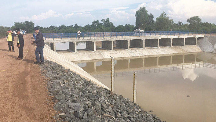 สทภ.๔ ลงพื้นที่ตรวจรับงานโครงการอนุรักษ์ฟื้นฟูหนองสิม