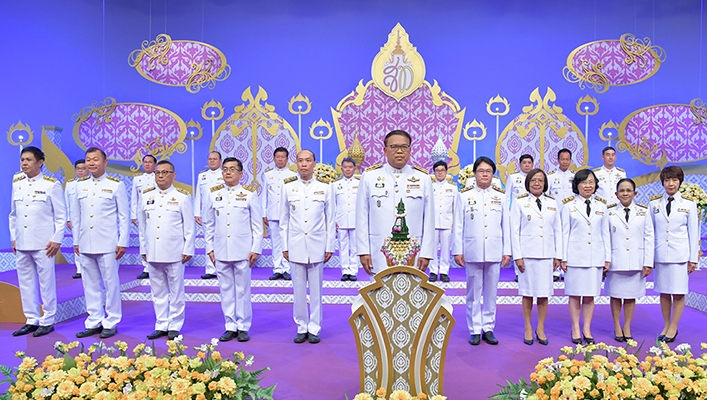 กระทรวงทรัพย์ฯบันทึกเทปถวายพระพรสมเด็จพระนางเจ้าฯ พระบรมราชินี