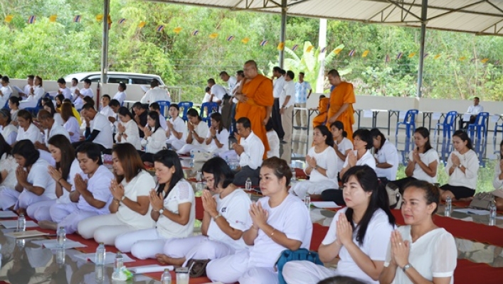 สทภ.8 เข้าร่วมพิธีเจริญพุทธมนต์ ถวายพระพรชัยมงคลฯ