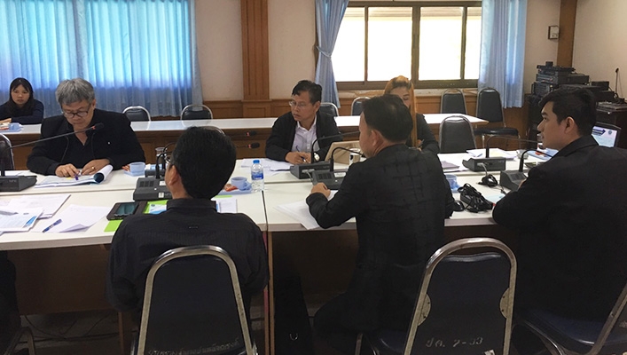 สทภ.๔ เข้าร่วมประชุมการจัดทำแผนการบริหารจัดการลุ่มน้ำลำคันฉู
