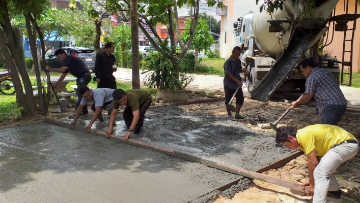สทภ.11 ปรับปรุงทางเดิน/ทางเชื่อมภายในสำนักงาน