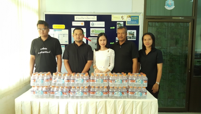สทภ.6 สนับสนุนน้ำดื่ม “จิตอาสาพัฒนาคูคลอง” จ.นครนายก