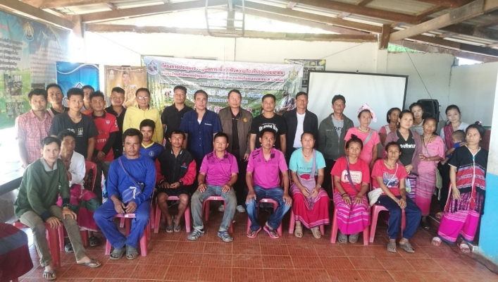 สทภ 1 โดยส่วนประสานและบริหารจัดการลุ่มน้ำปิงตอนล่าง จัดประชุมเพื่อชี้แจงรายละเอียดโครงการก่อสร้างระบบกระจายน้ำสนับสนุนศูนย์พัฒนาโครงการหลวงเลอตอ ระยะที่2  ณ จังหวัดตาก