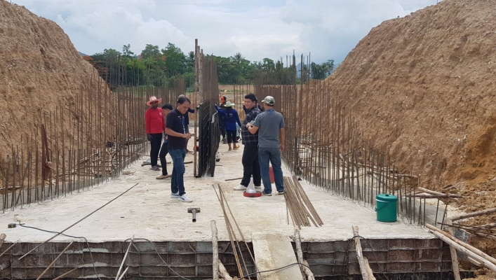 สทภ.7  ลงพื้นที่ติดตามงาน โครงการปรับปรุงฟื้นฟูแหล่งน้ำอ่างเก็บน้ำหนองป่าลาน บ.หนองหอย ม.10 ต.หนองพลับ อ.หัวหิน  จ.ประจวบคีรีขันธ์