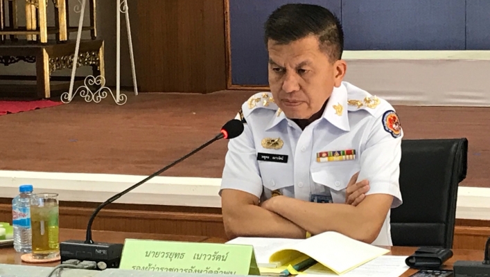 สทภ 1 โดยส่วนบริหารจัดการน้ำ ร่วมประชุมการเตรียมความพร้อม ป้องกันและแก้ไขปัญหาอุทกภัย และดินถล่ม ปี 2562