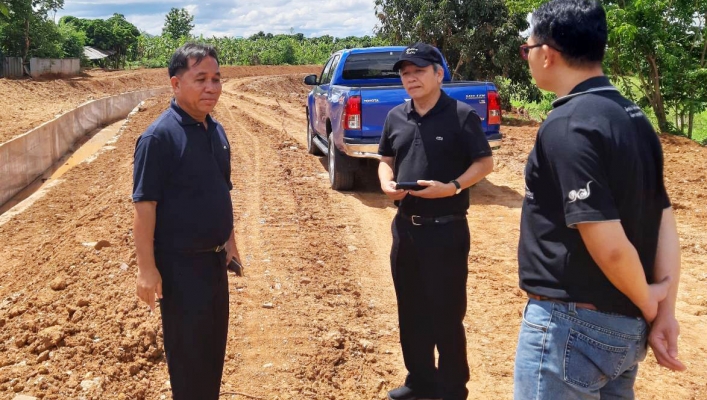 รอง อทน. ตรวจติดตามการดำเนินงานในพื้นที่จังหวัดลำพูน