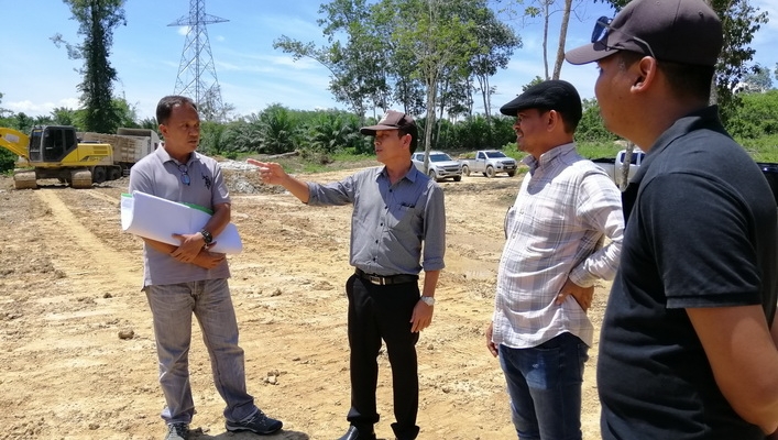 ผอ.สทภ.10 ลงพื้นที่ ติดตามงานโครงการปีงบประมาณ 2562