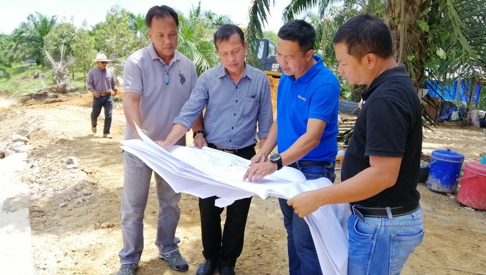 ผอ.สทภ.10 ลงพื้นที่ชุมพร ติดตามงานโครงการปีงบประมาณ 2562