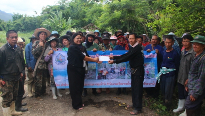 สทภ 1 โดยส่วนประสานและบริหารการลุ่มน้ำวัง ร่วมโครงการบริหารจัดการน้ำ (เครือข่ายเดิม) ในพื้นที่ลุ่มน้ำวัง จังหวัดลำปาง