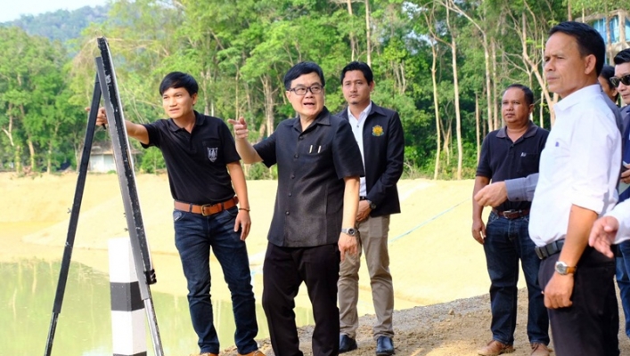 อทน.ลงพื้นที่ สทภ.8 ตรวจเยี่ยมติดตามการดำเนินงานโครงการอนุรักษ์ฟื้นฟูแหล่งน้ำ