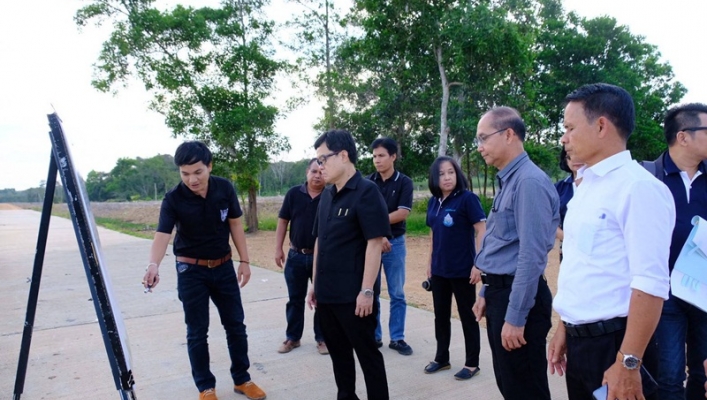 อทน. ลงพื้นที่ สทภ.8 ตรวจเยี่ยมติดตามการดำเนินงานโครงการอนุรักษ์ฟื้นฟูแหล่งน้ำ