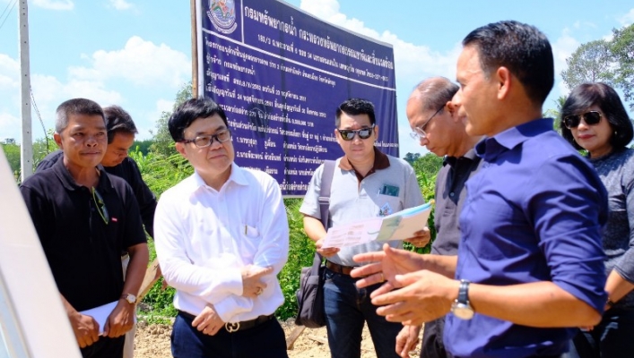 อทน.ลงพื้นที่ สทภ.8 ตรวจเยี่ยมติดตามการดำเนินงานโครงการอนุรักษ์ฟื้นฟูแหล่งน้ำ