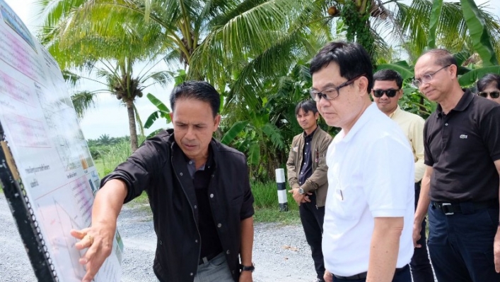 อทน.ลงพื้นที่ สทภ.8 ตรวจเยี่ยมติดตามการดำเนินงานโครงการอนุรักษ์ฟื้นฟูแหล่งน้ำ