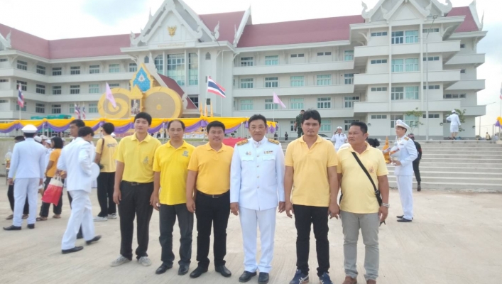 สทภ.2 ร่วมพิธีทำบุญตักบาตรและถวายเครื่องราชสักการะ จุดเทียนถวายพระพรชัยมงคล ณ ศูนย์ราชการจังหวัดสระบุรี