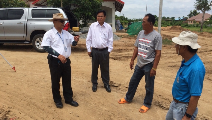 สทภ.4 ลงพื้นที่ตรวจรับงานโครงการอนุรักษ์ฟื้นฟูหนองอ้อ