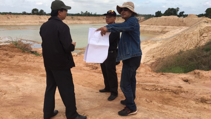สทภ.4 ลงพื้นที่ตรวจรับงานโครงการอนุรักษ์ฟื้นฟูหนองโคกสูง