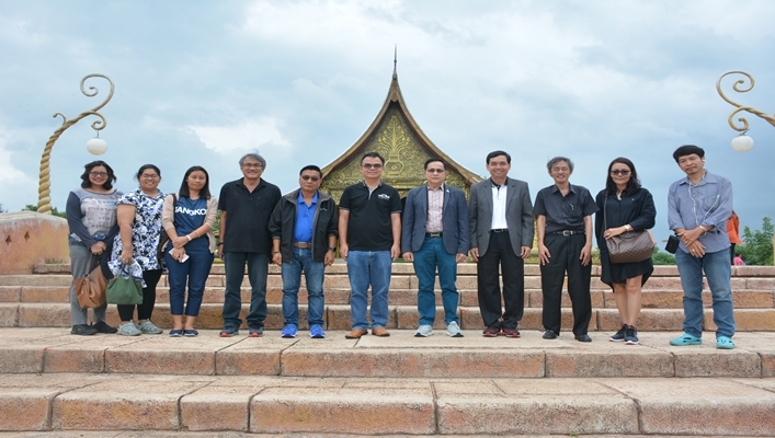 สทภ.11 ให้การต้อนรับและอำนวยความสะดวกรองอธิบดีกรมทรัยากรน้ำในการเดินทางไปประชุม สปป.ลาว