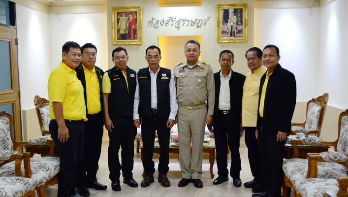 สทภ.10  ร่วมติดตามคณะ ผต. ทส. พบผู้ว่าราชการจังหวัดสุราษฎร์ธานี