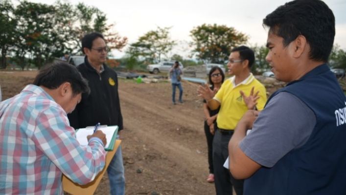 สทภ.2 ตรวจติดตามเร่งรัดผลเบิกจ่ายและผลการดำเนินงานแหล่งน้ำคลองร่องโคม  ม.11,13,7,6 ต. บุ่งคล้า อ.หล่มสัก จ.เพชรบูรณ์