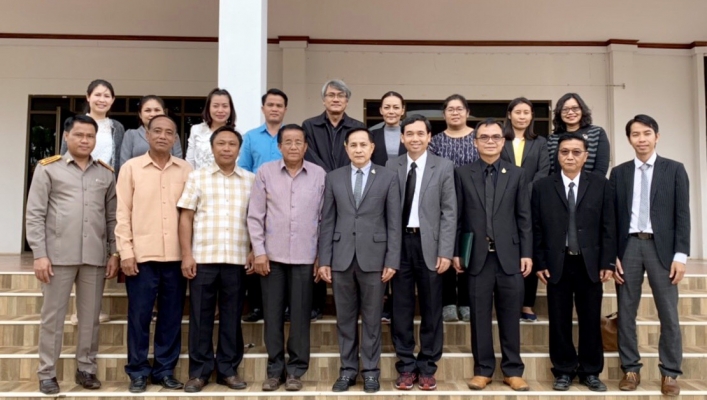 ทน.เดินทางประชุมเจรจาและสำรวจพื้นที่ สปป.ลาว