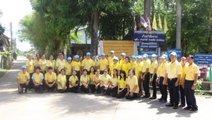 สทภ 1 โดยส่วนประสานและบริหารจัดการลุ่มน้ำปิงตอนบน เข้าร่วมโครงการพัฒนาหมู่บ้านเศรษฐกิจพอเพียง มั่นคง มั่งคั่ง ยั่งยืน จังหวัดลำพูน