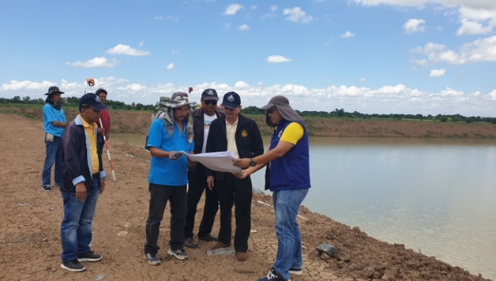 สทภ.2 ตรวจติดตามเร่งรัดผลการดำเนินงานและเร่งรัดผลการเบิกจ่ายแหล่งน้ำคลองสันพิง  ม.1-3 ต.บึงเสนาท อ.เมือง จ.นครสวรรค์