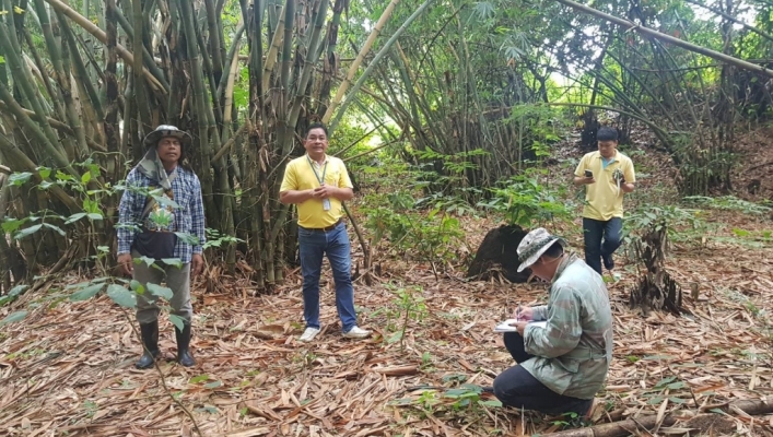 สทภ.7  ลงพื้นที่สำรวจเพื่อออกแบบโครงการอนุรักษ์ฟื้นฟูแหล่งน้ำอย่างเป็นระบบ ในพื้นที่ตำบลยางหักจังหวัดราชบุรี