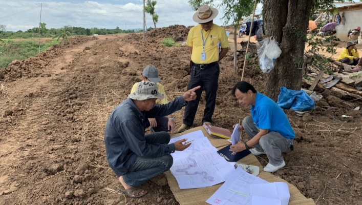สทภ.4 ลงพื้นที่ตรวจรับงานโครงการอนุรักษ์ฟื้นฟูห้วยสายหนัง